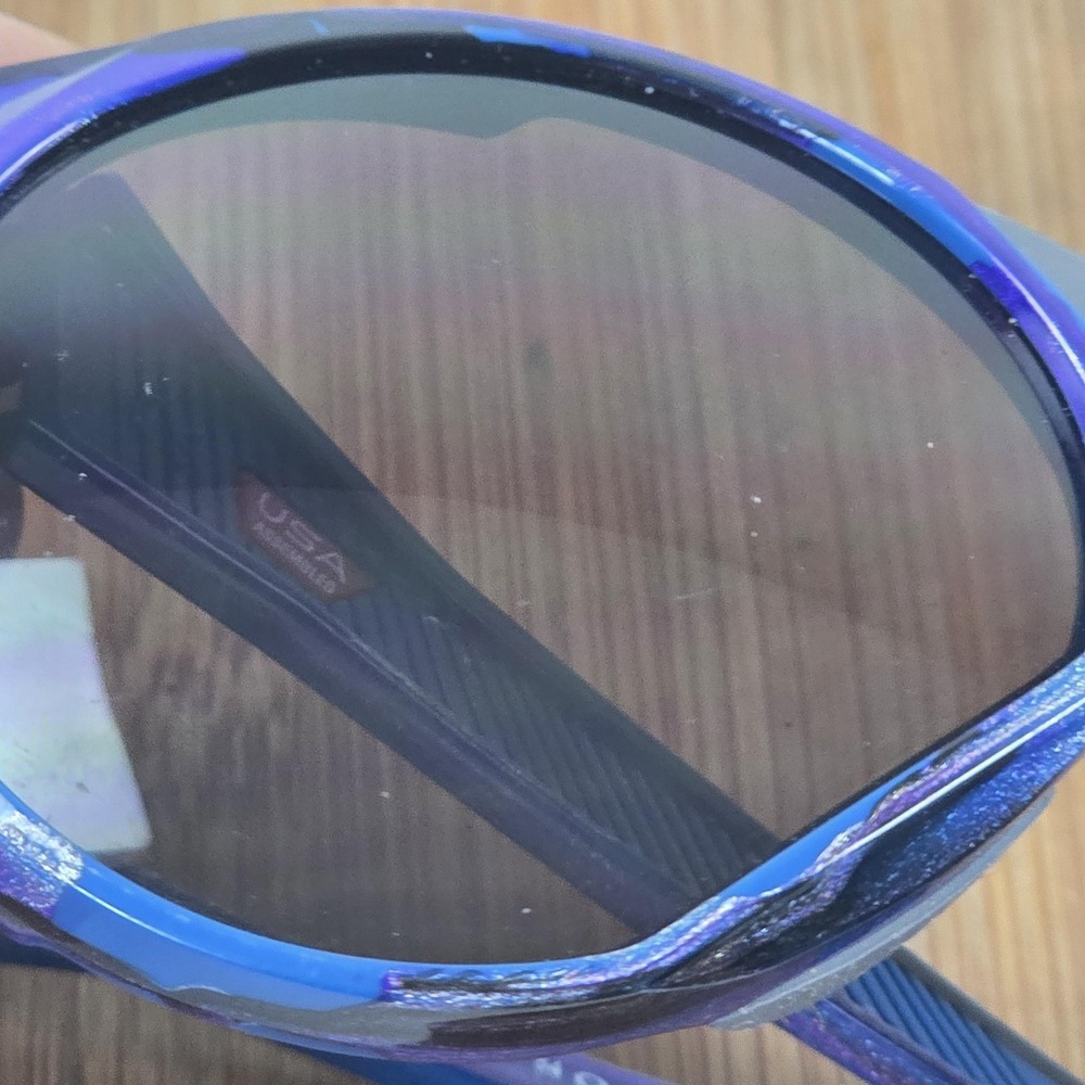 Oakley Clifden Sunglasses Mens One Size Purple Gray Round Prizm USA OO9440-1956 - Picture 15 of 16